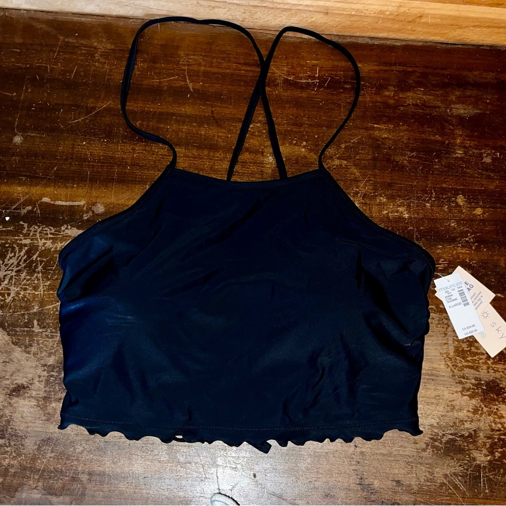 NWT——High Neck Bikini Swim Top